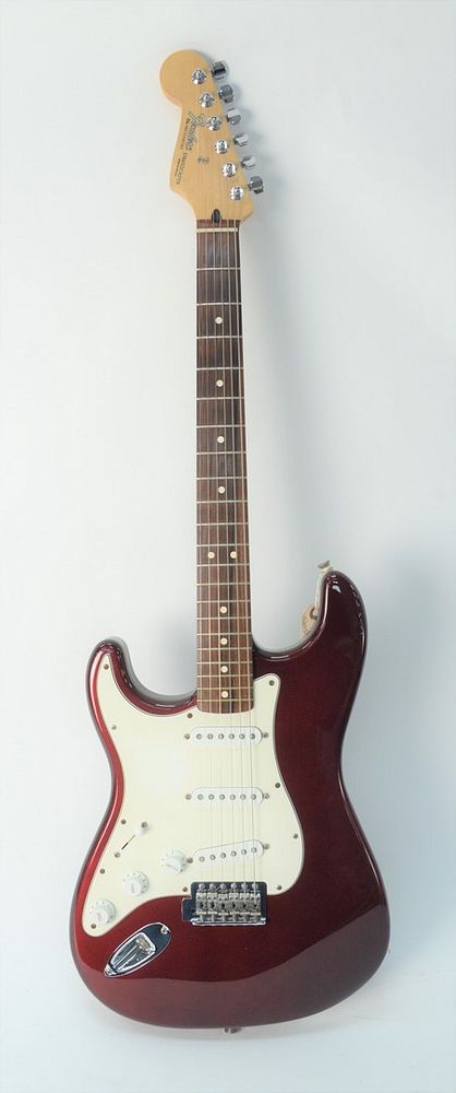 Appraisal: Fender Left Handed Stratocaster Guitar serial MZ Midnight Wine Red