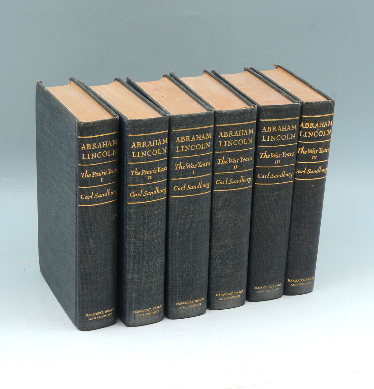 Appraisal: PC ABRAHAM LINCOLN BOOKS Comprising A complete volume of ''The