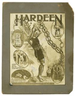 Appraisal: Hardeen Theo Theodore Weiss Photomontage of Hardeen Artwork Circa The