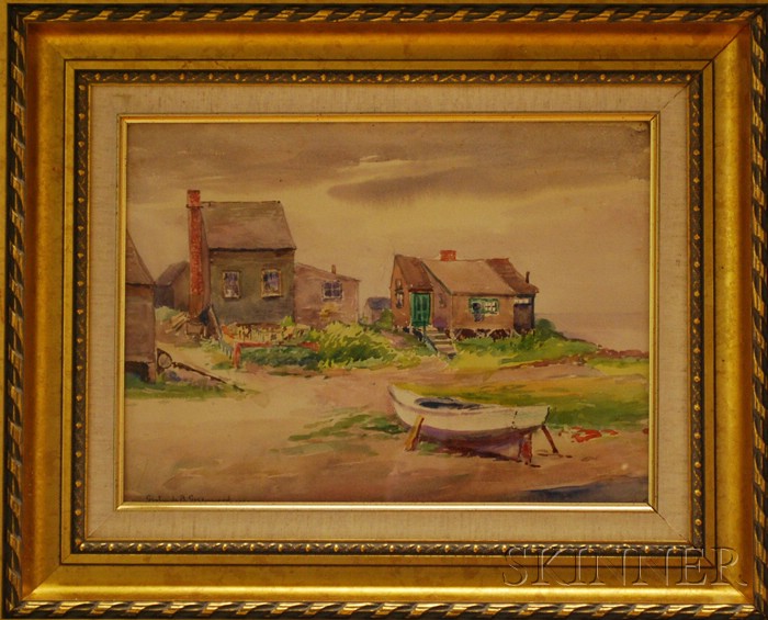 Appraisal: Gertrude B Greenwood American th Century Ogunquit Maine Signed and