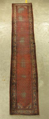 Appraisal: A Saraband runner North West Persia s in cm l