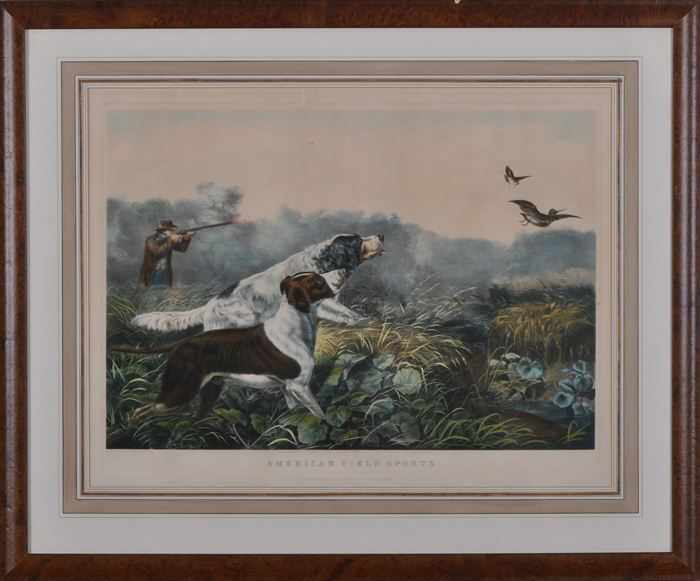 Appraisal: AFTER TAIT AMERICAN FIELD SPORTS Published by Currier Ives lithograph