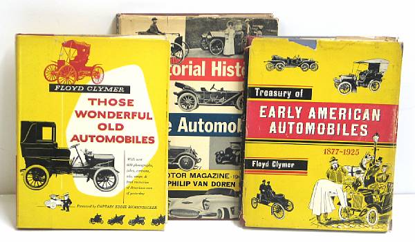 Appraisal: An assortment of motoring books including Eaglesfield amp Hampton The