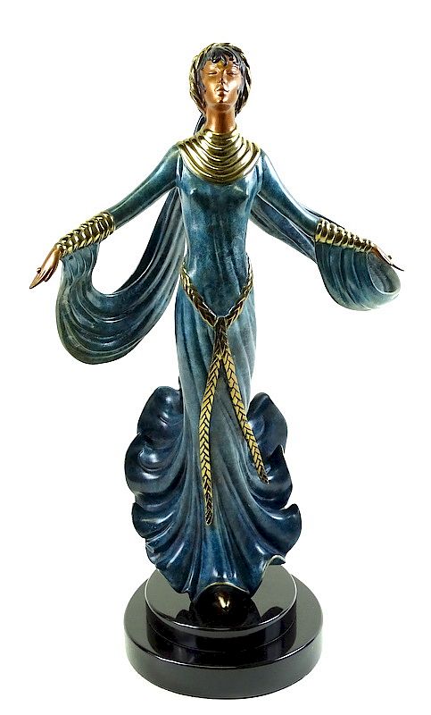 Appraisal: Erte Sculpture Ecstasy Erte Romain De Tirtoff Russian French -