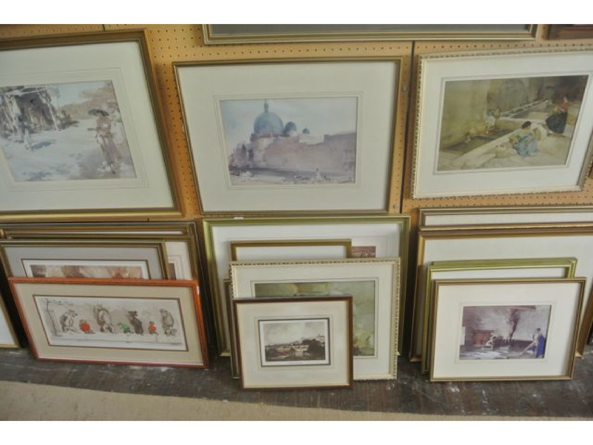 Appraisal: A quantity of coloured prints after Sir William Russell Flint