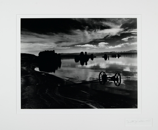 Appraisal: WESTON BRETT - Mono Lake Silver print x inches x