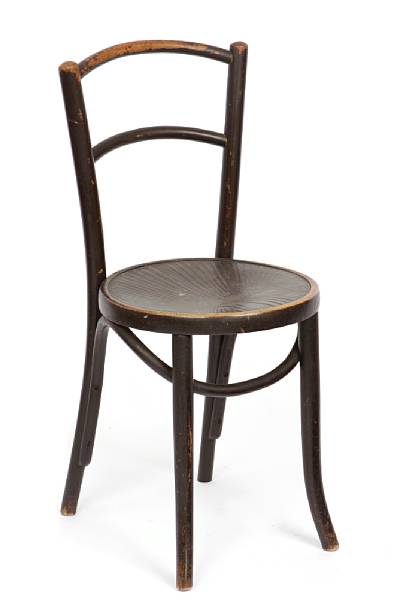 Appraisal: A set of four bentwood side chairs early th century