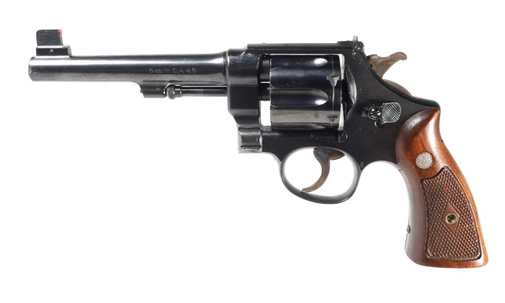 Appraisal: S W Army DA revolver Model shipping info This item