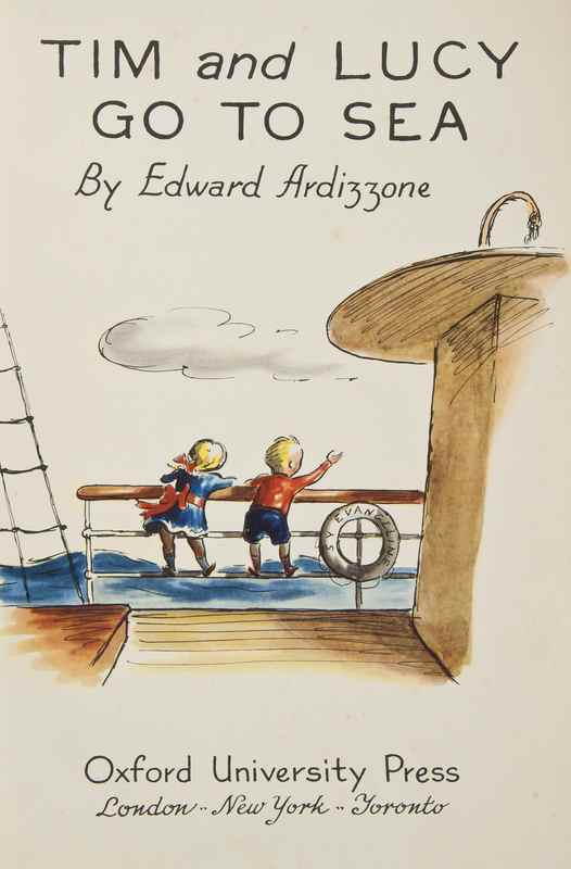 Appraisal: Ardizzone Edward Tim and Lucy Go to Sea first edition