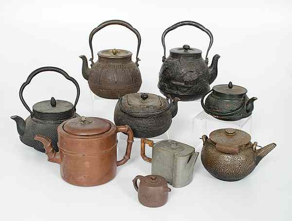 Appraisal: A Collection of Chinese and Japanese Teapots China and Japan