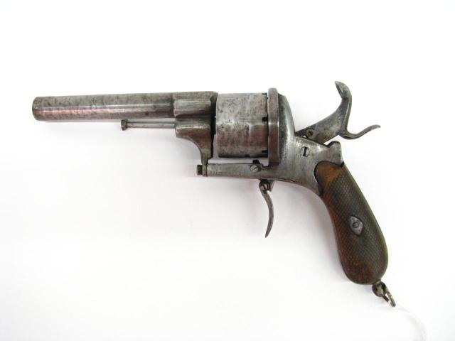 Appraisal: Civil war era revolver bbl caliber no markings or serial