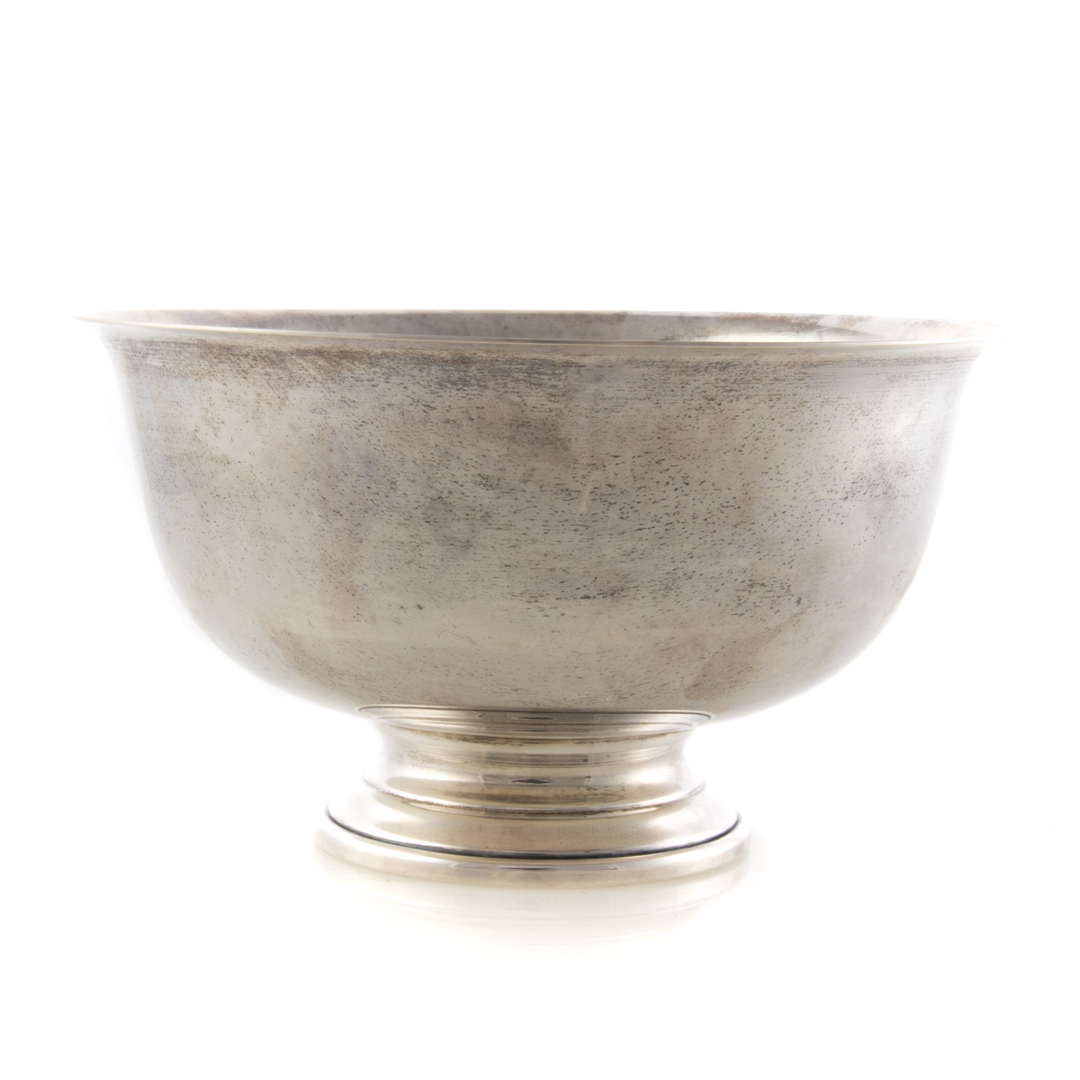 Appraisal: Frank Whiting sterling Paul Revere style bowl in Diam ozt