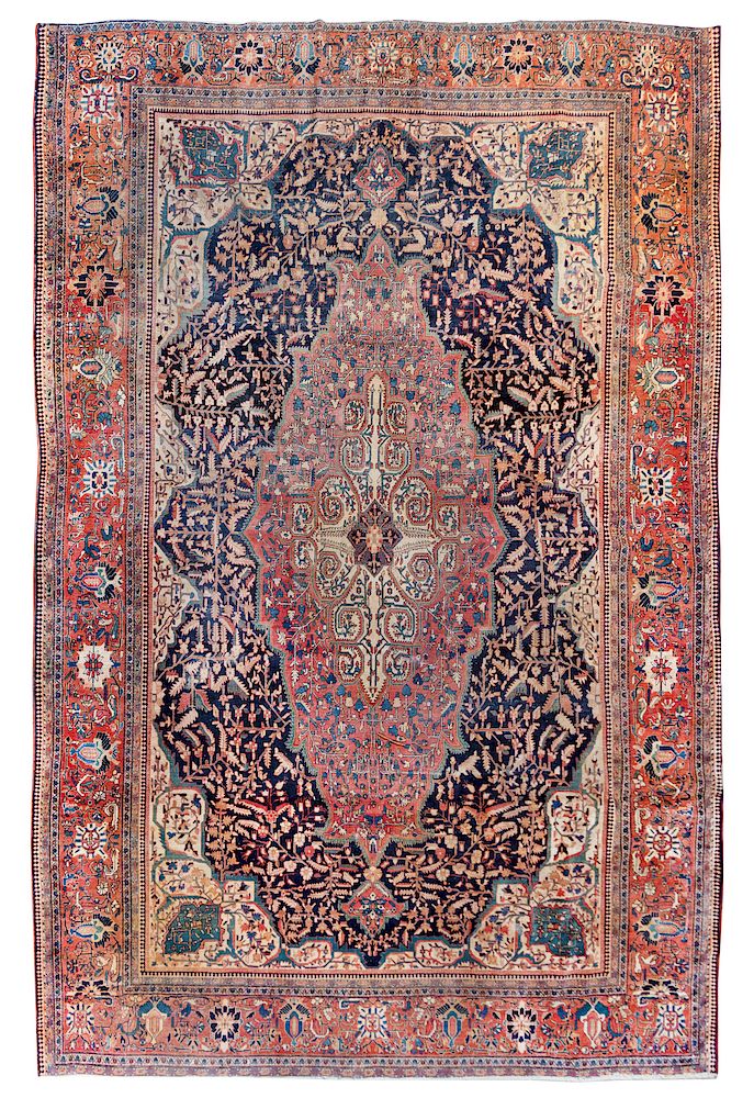 Appraisal: A Lavar Kerman Wool Rug A Lavar Kerman Wool Rug