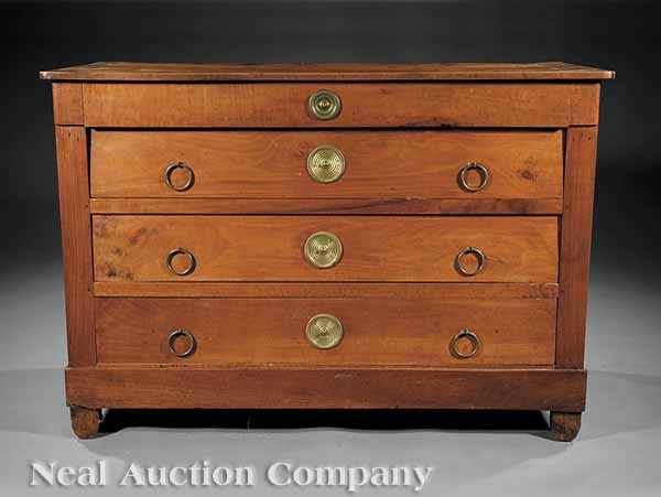 Appraisal: A Louis Philippe Fruitwood Commode early th c top above