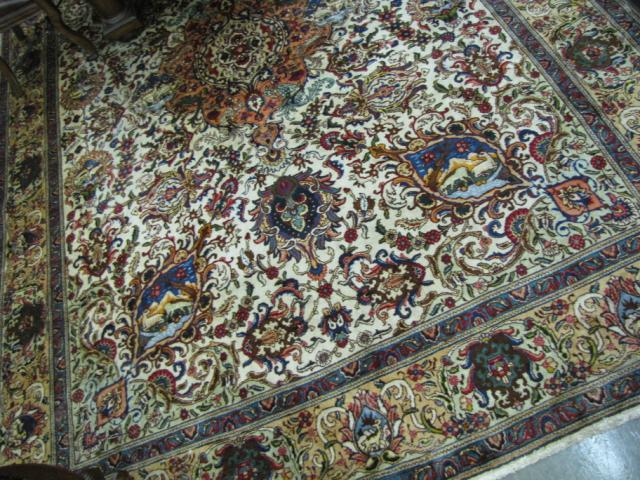 Appraisal: ' '' x ' '' Indo-Tabriz Oriental rug