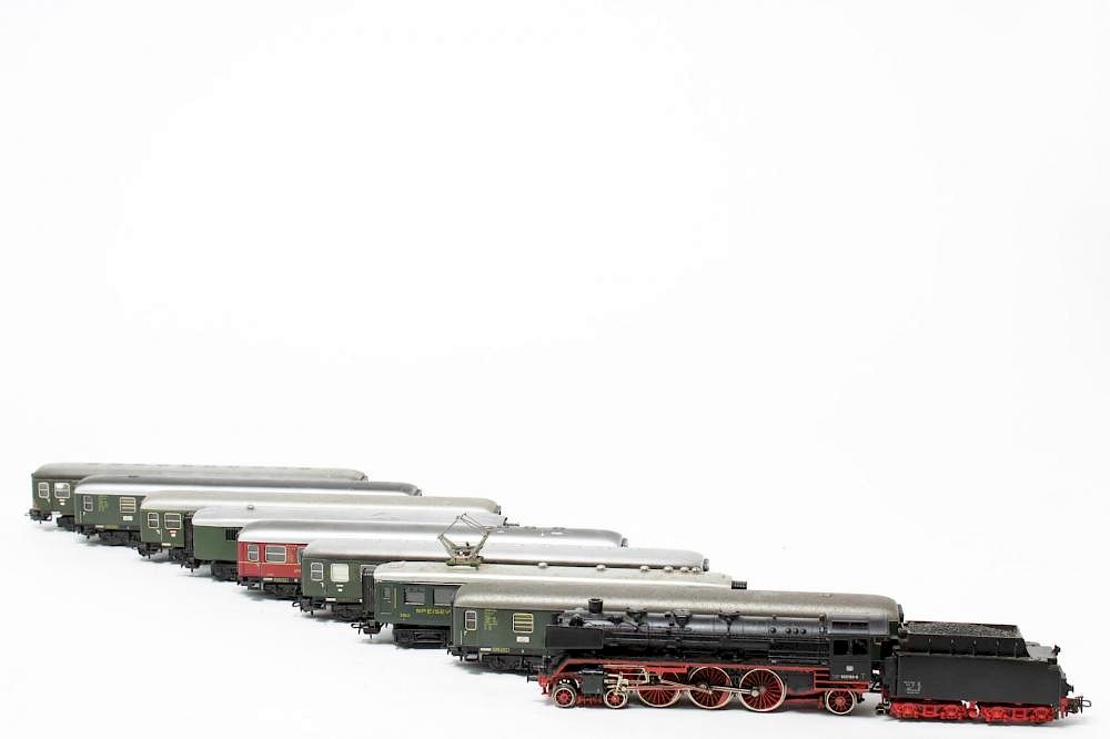 Appraisal: Marklin Model Trains Assorted Group of Vintage Marklin West Germany