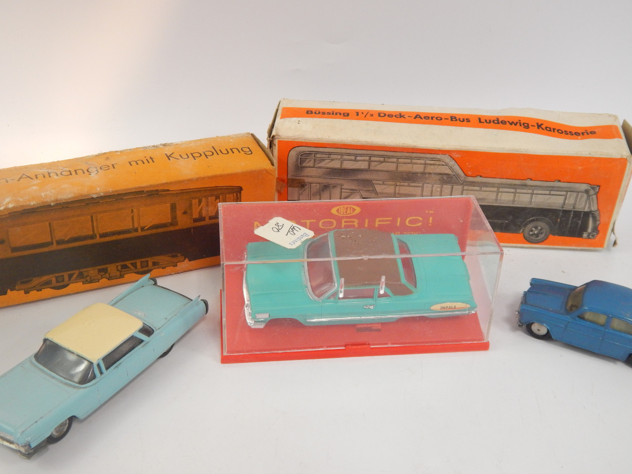 Appraisal: Various die cast vehicles to include a Tri-ang Minic Ford