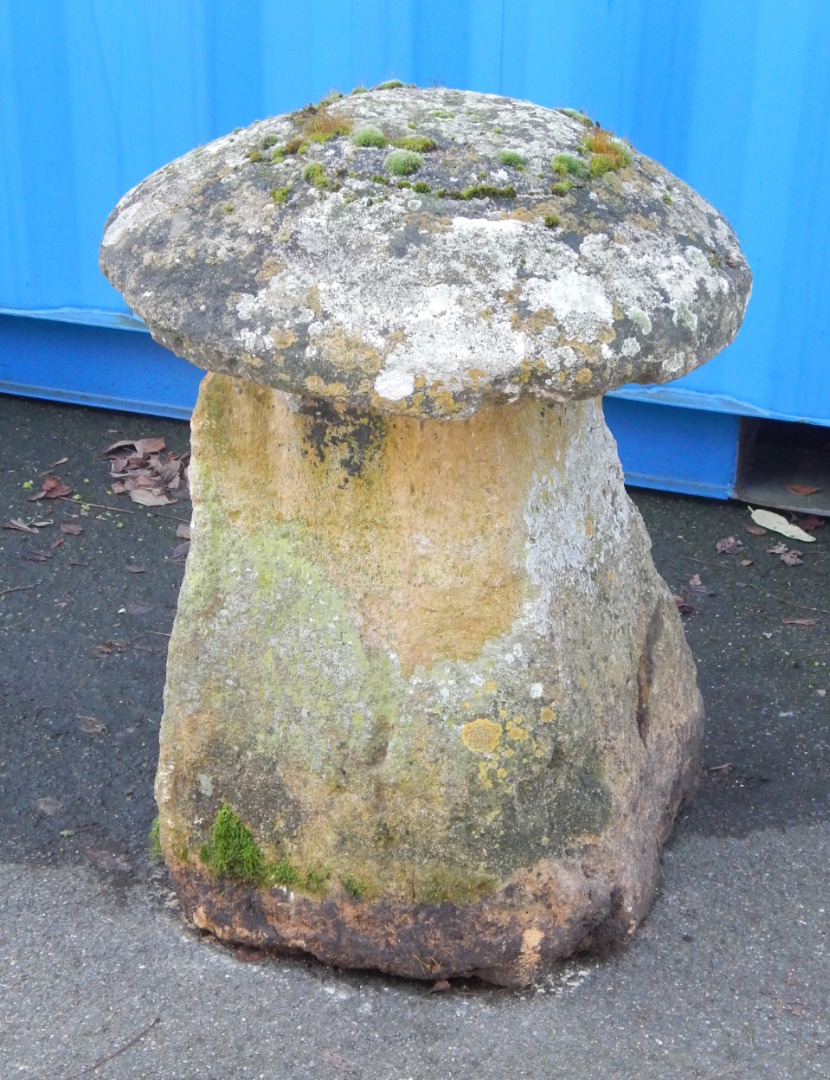 Appraisal: A staddle stone cm x cm