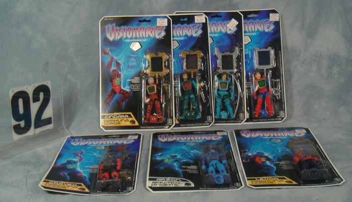 Appraisal: Lot of Hasbro Visionaries figures mint on card Estimate -