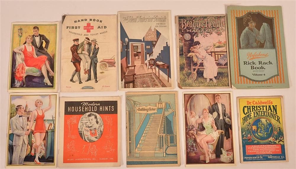 Appraisal: Lot of Vintage Advertising Pamphlets Lot of Vintage Advertising and