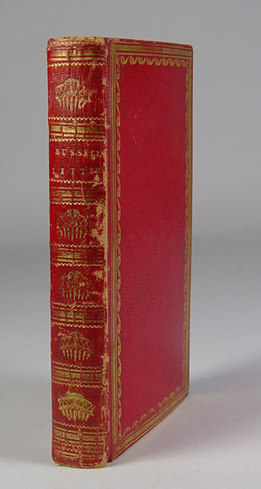 Appraisal: Fore Edge Painted Book Letters of Lady Rachel Russell From