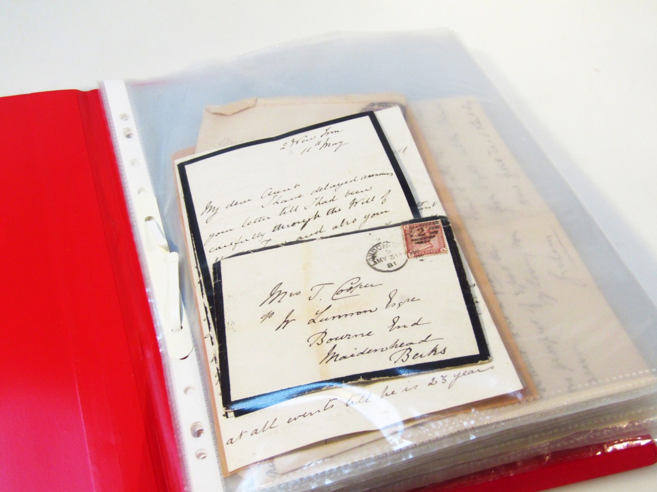 Appraisal: A quantity of ephemera to include various letters some with