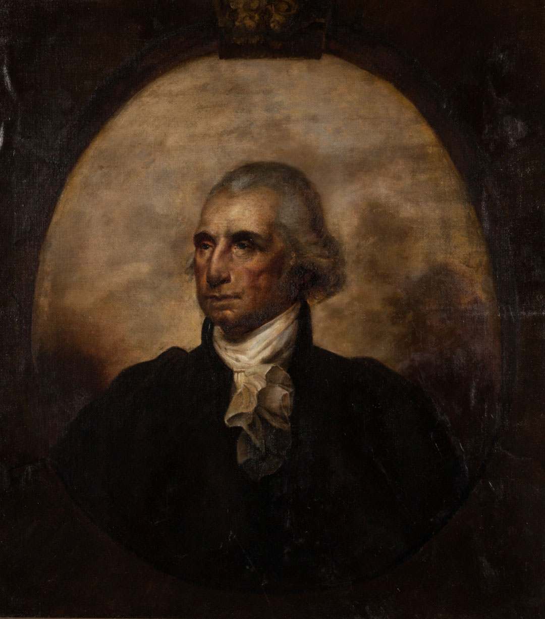 Appraisal: American School George Washington oil late th century oil on