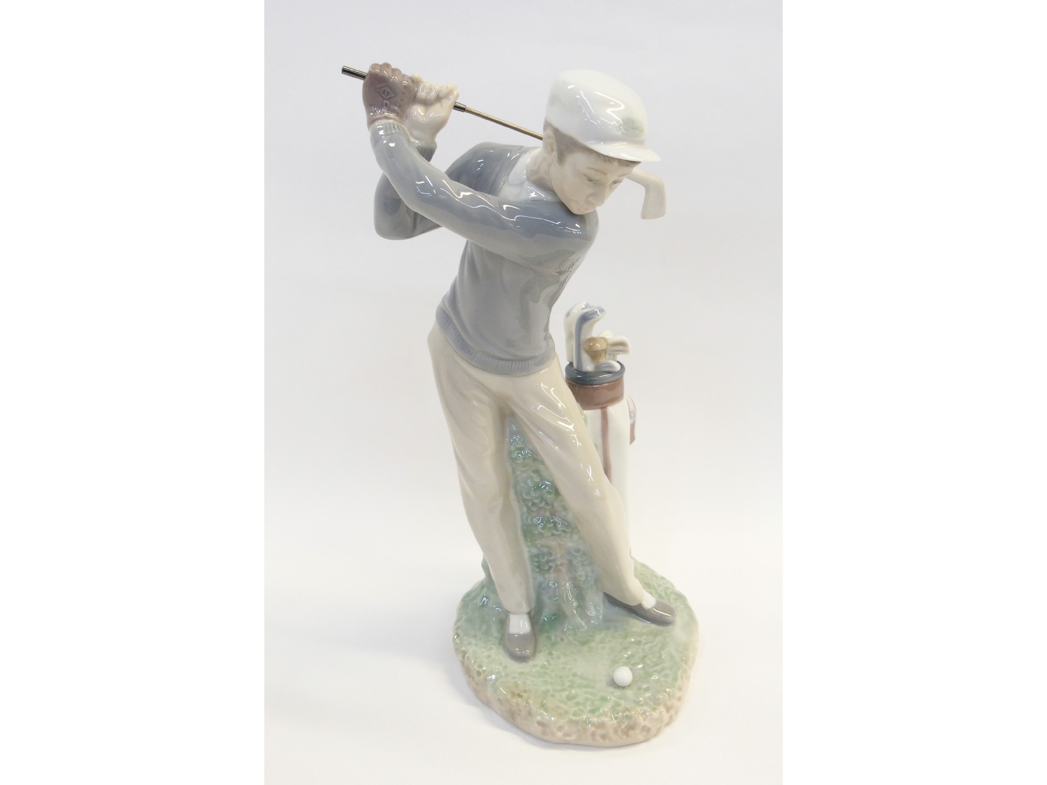 Appraisal: Lladro figure of a golfer