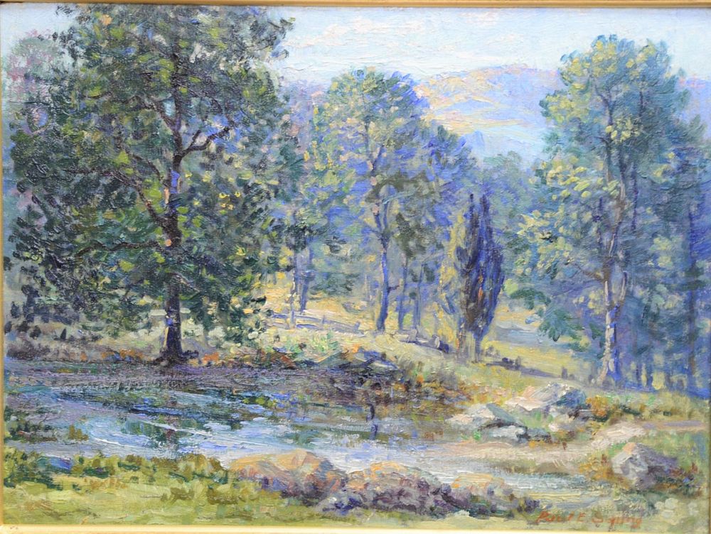 Appraisal: Paul Soling American - Tranquil Afternoon Lyme oil on board