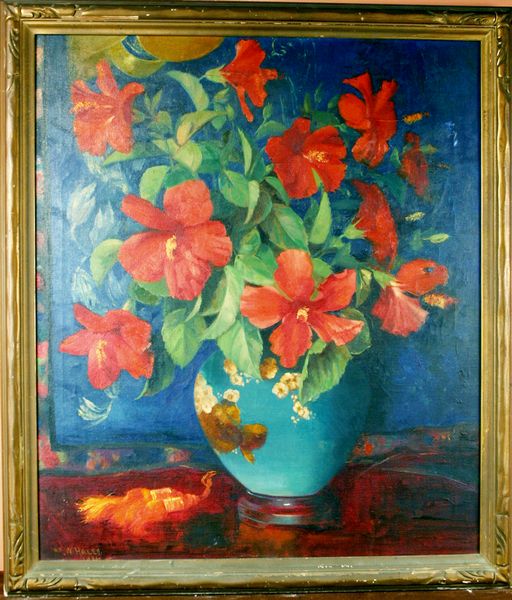 Appraisal: Nellie Ward Haller American - Still Life of Hibiscus o