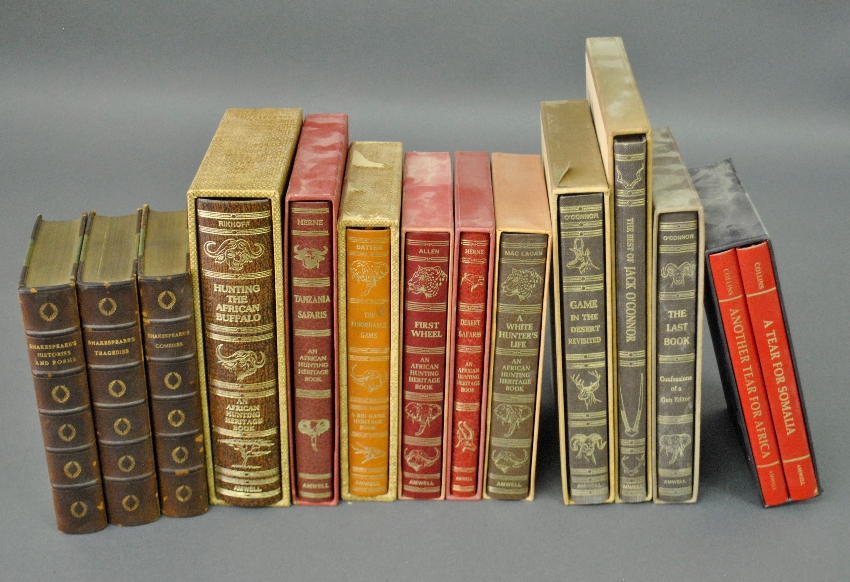 Appraisal: - Books- Books- Amwell Press ten volumes hunting books each