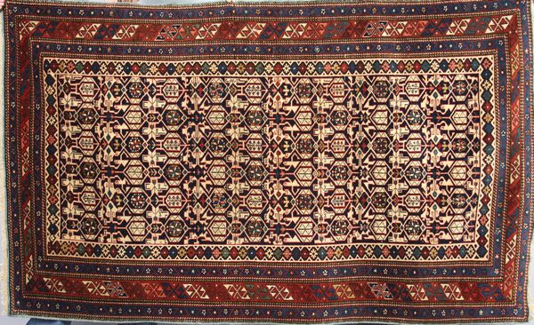 Appraisal: Late th Century Kuba Konaghend Caucasian rug ' x '