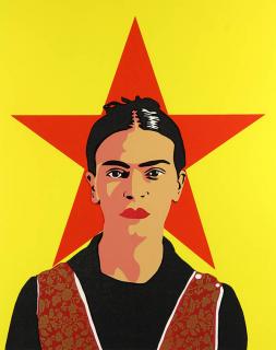 Appraisal: Print Lawrence Colacion Lawrence Colacion American Contemporary Frida screenprint in