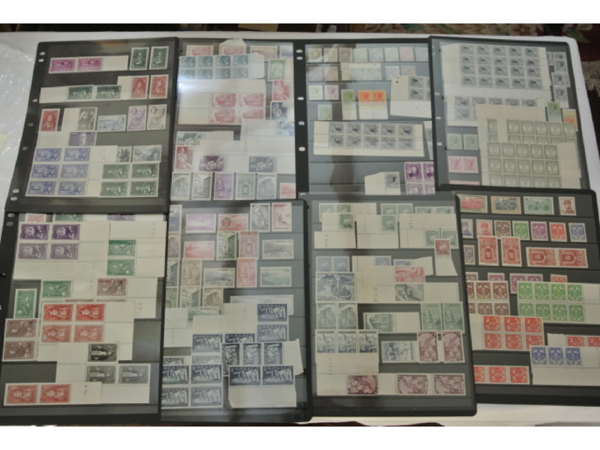 Appraisal: A quantity of mint Monaco stamps on stock pages starting