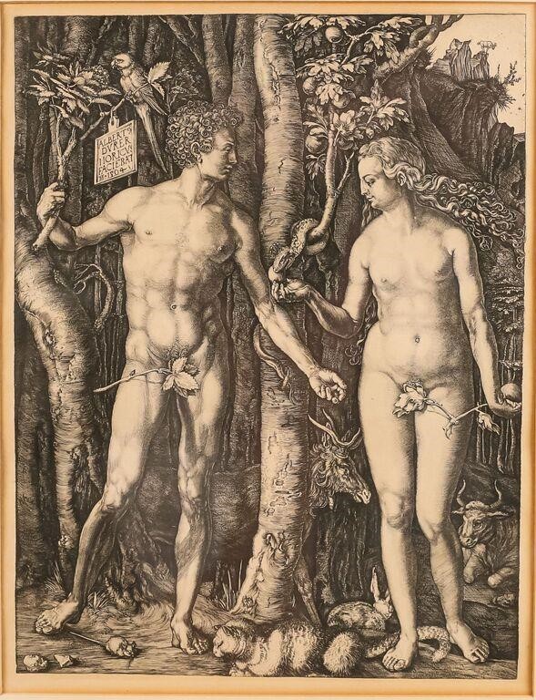 Appraisal: Albrecht Durer German - Later th Century engraving from the