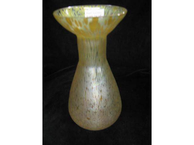 Appraisal: Loetz Art Glass Vase iridescent oil spot decor