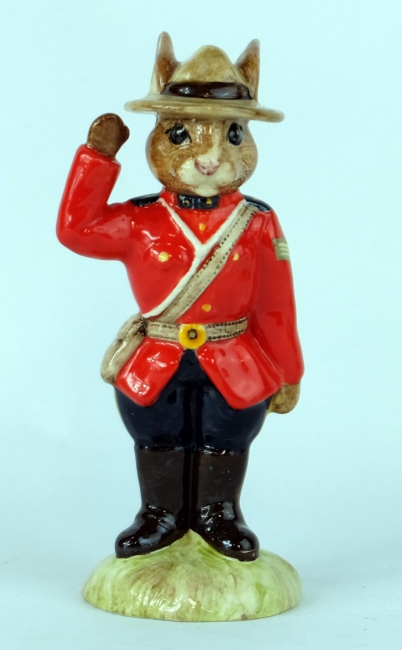 Appraisal: Royal Doulton Bunnykins Sargent Mountie DB Limited Edition of boxed