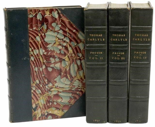 Appraisal: lot of Books Biography books including volumes Thomas Carlyle -