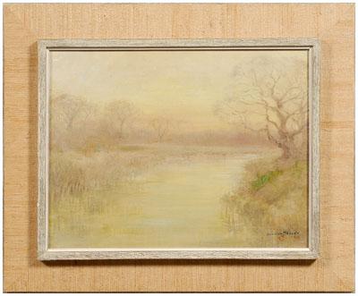 Appraisal: Yamada Baske painting Minnesota died tonalist landscape signed lower right