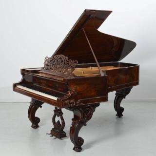 Appraisal: Steinway Sons grand piano in rosewood case th c no