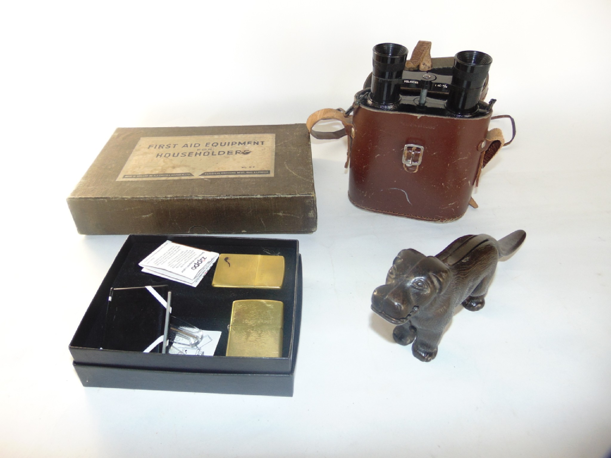 Appraisal: A boxed th century First Aid Equipment for Householders by