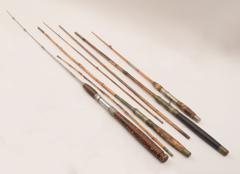 Appraisal: Group of Assorted Fishing Rods The Collection of Tom Noonan