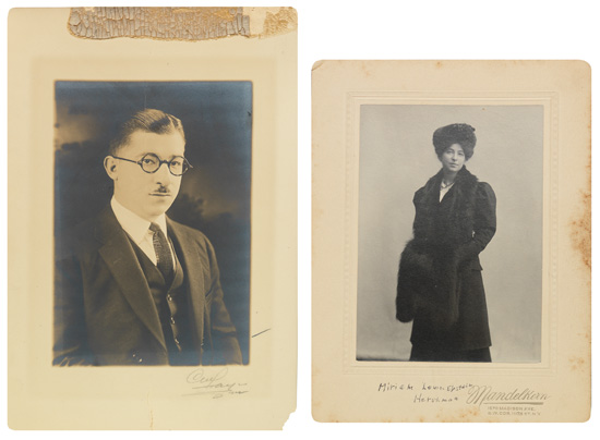 Appraisal: JUDAICA Archive of Hershman family papers Approximately items in one