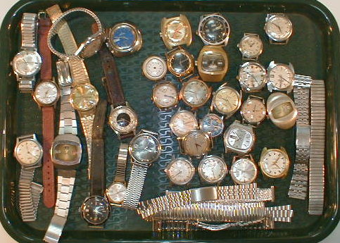 Appraisal: Miscellaneous watches mostly gentlemen's