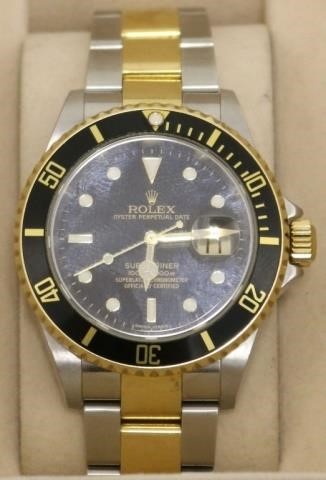 Appraisal: ROLEX SUBMARINER OYSTER PERPETUAL DATE MAN'SWATCH FT M SUPERLATIVE CHRONOMETER