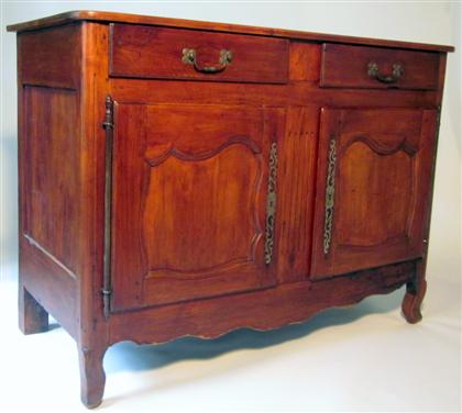 Appraisal: French provincial cherry buffet early th century