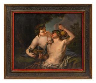 Appraisal: Italian School th th Century Bacchus and Bacchante Italian School