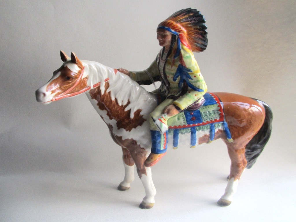 Appraisal: Beswick North American Indian on horseback