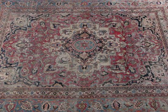 Appraisal: ANTIQUE MASHAD DOROKSH RUG - App ft x ft in