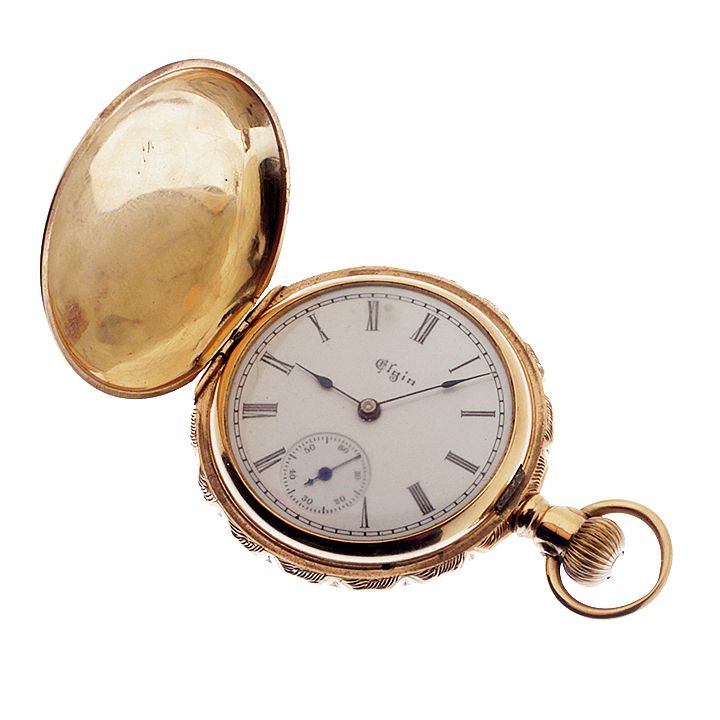 Appraisal: Multi-color Gold Elgin Pocket watch A size hunting case k